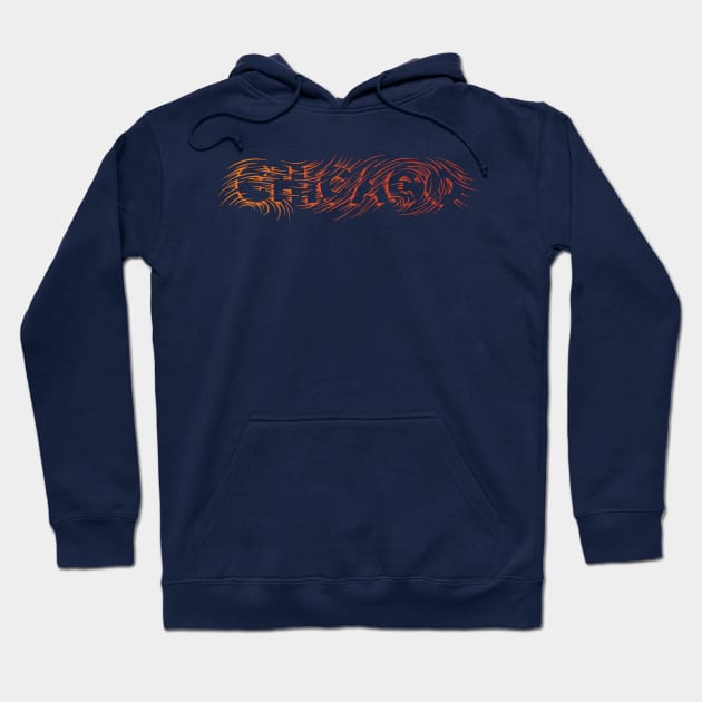 Chicago Wind Hoodie by polliadesign